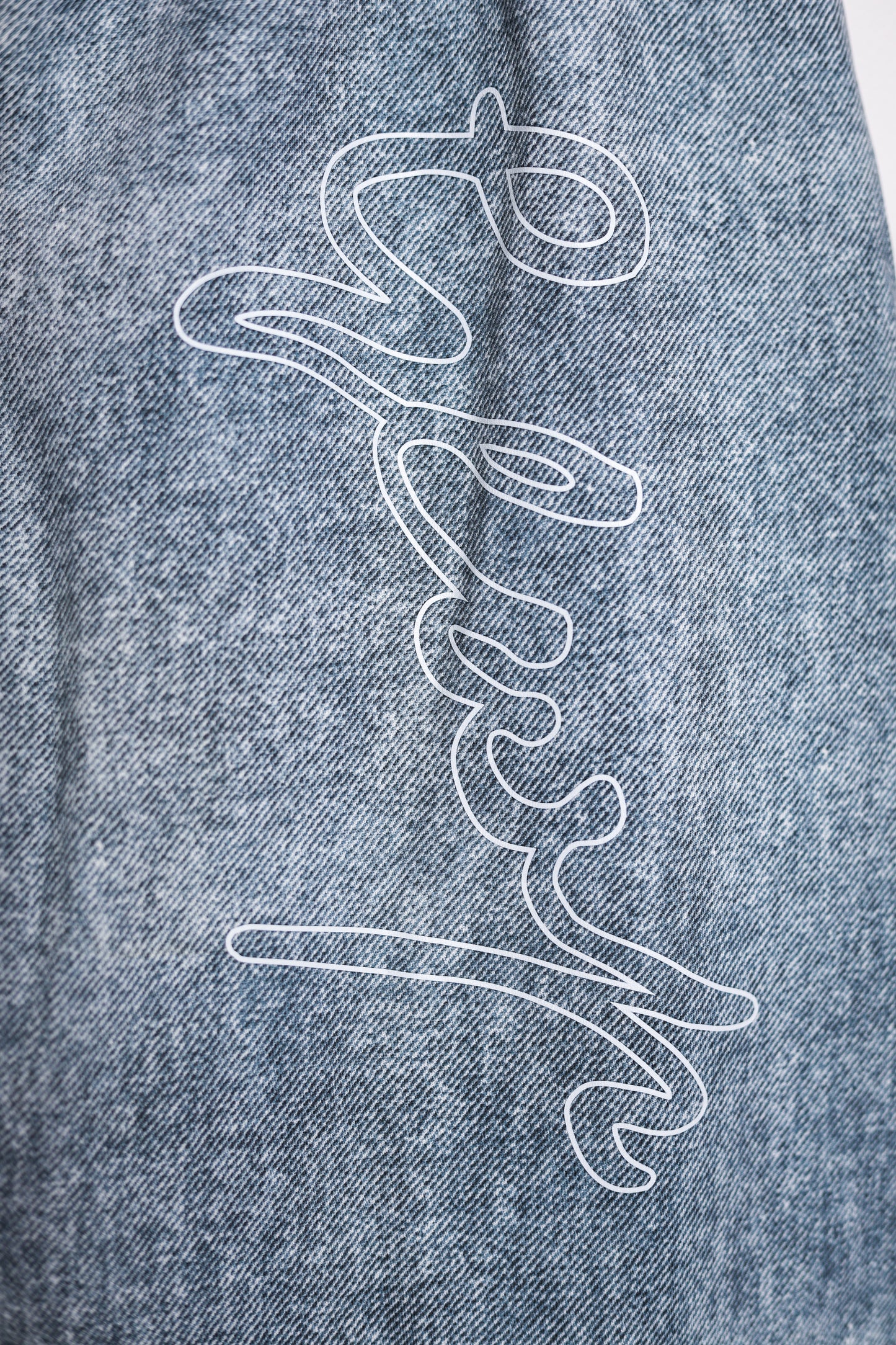 DENIM LOOK CARGO JOGGERS