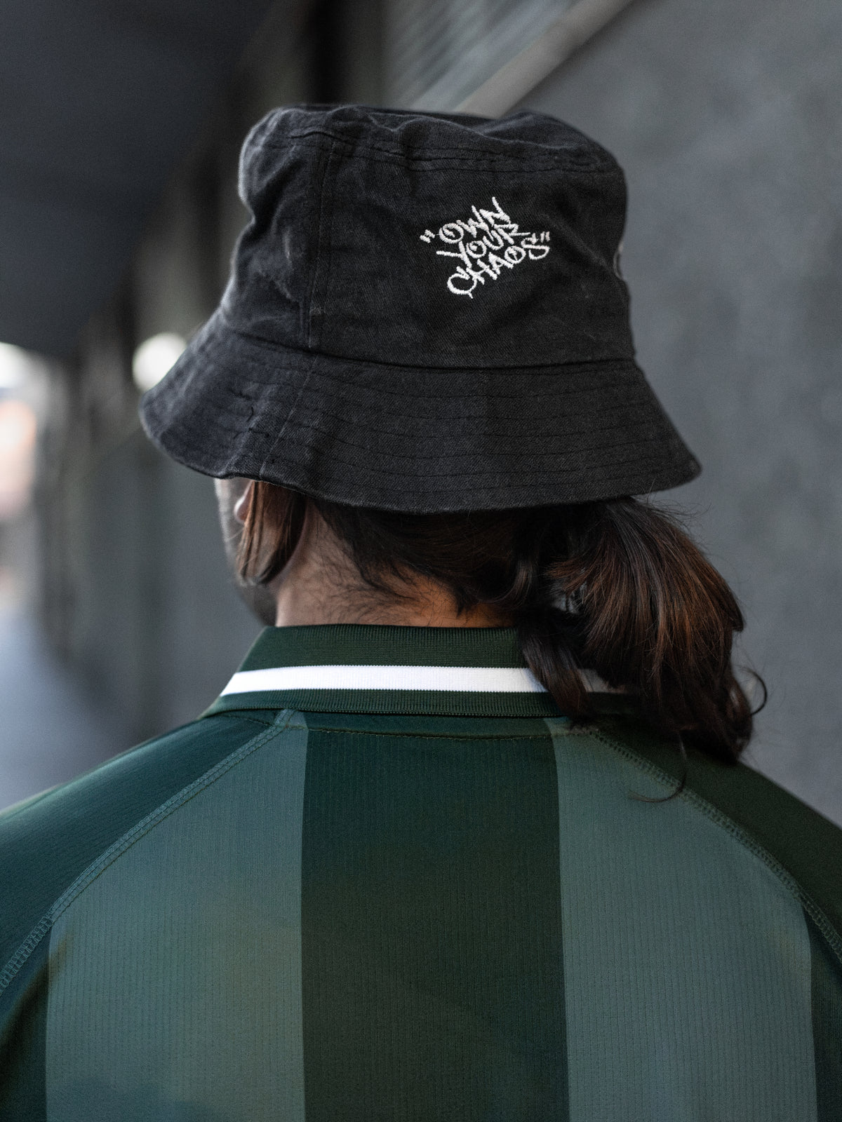 GORRO BUCKET GREY