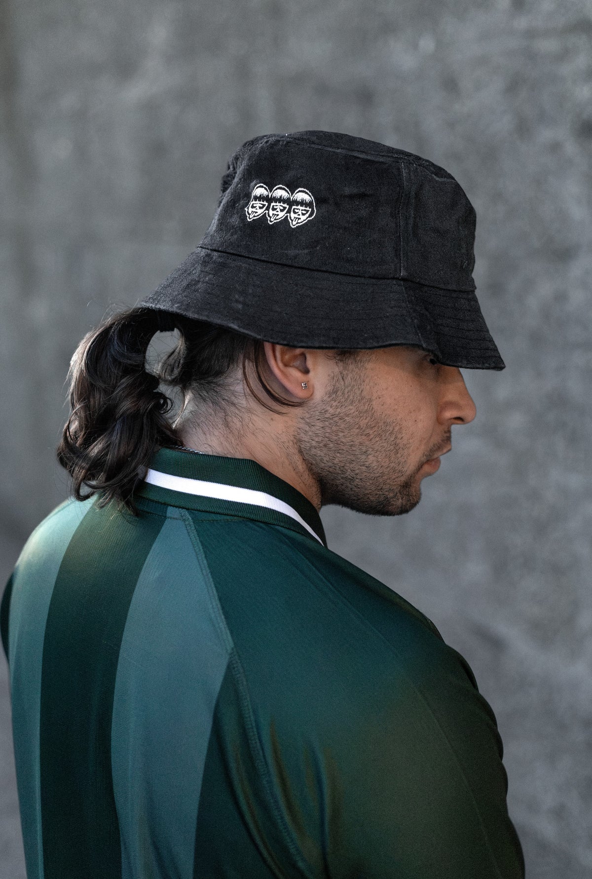 GORRO BUCKET GREY