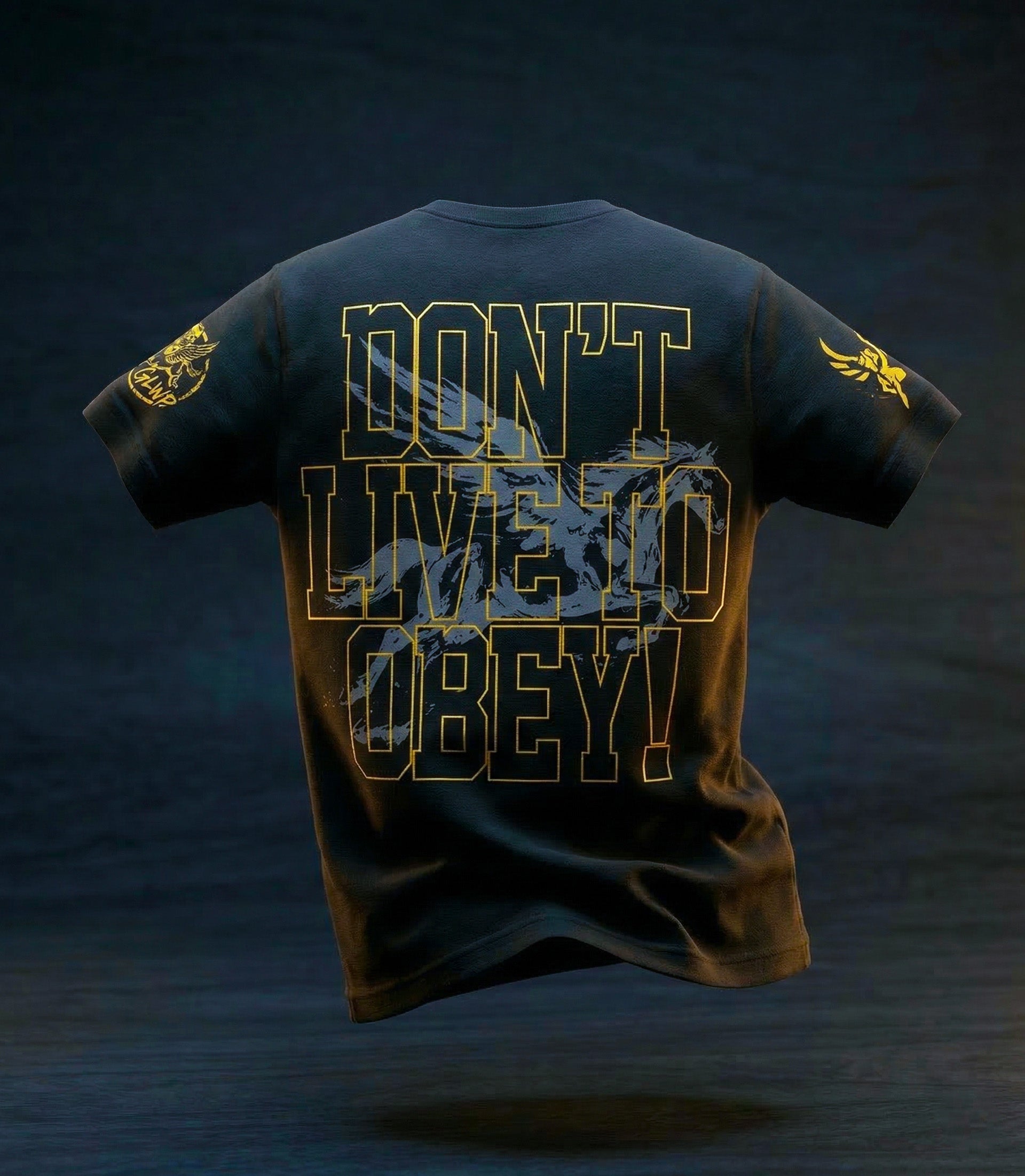 CAMISETA INDOMABLE NEGRA