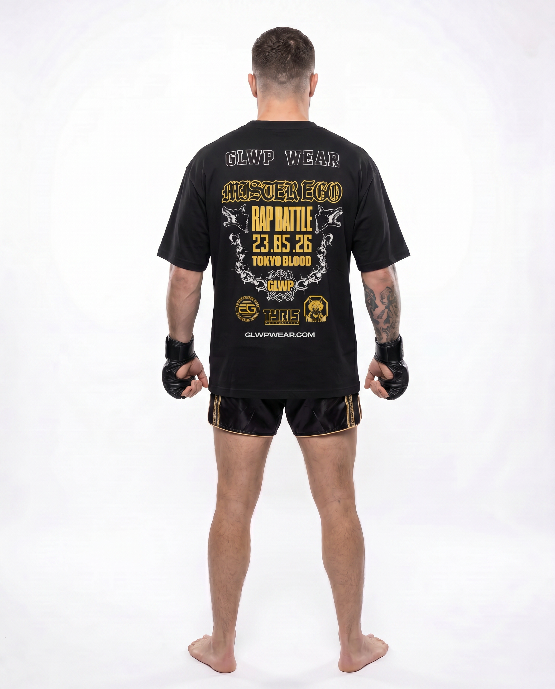 CAMISETA MISTER EGO DWT 4 NEGRA