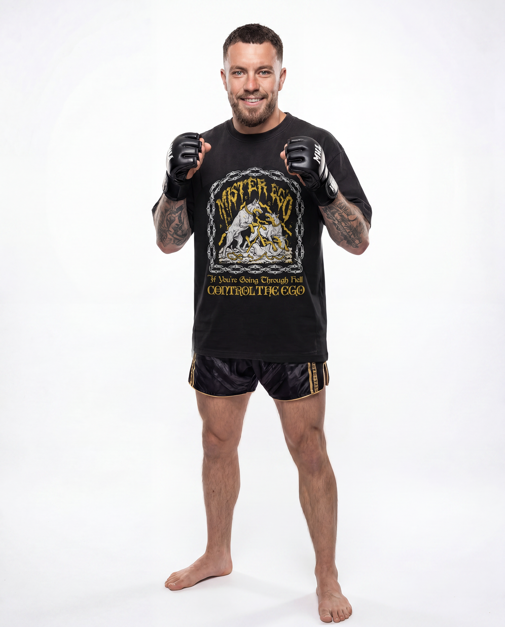 CAMISETA MISTER EGO DWT 4 NEGRA
