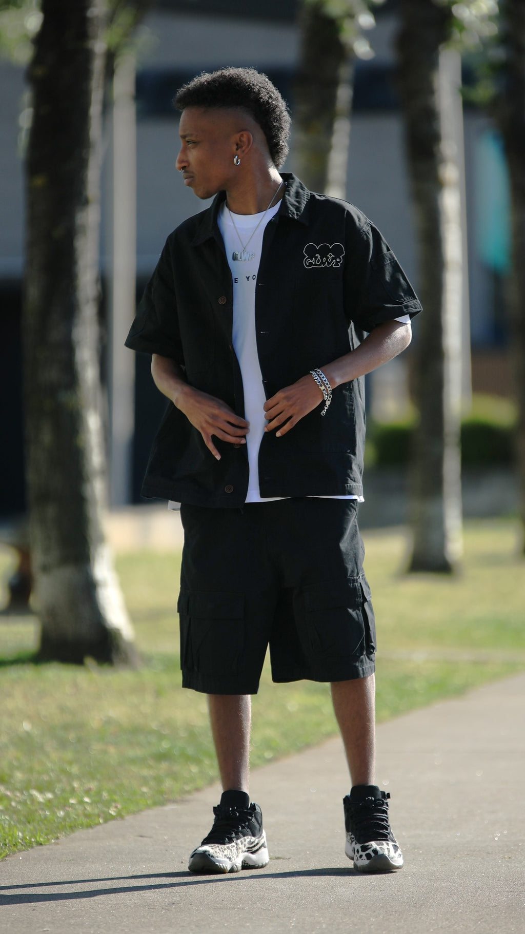 CAMISA SHORT SET BLACK