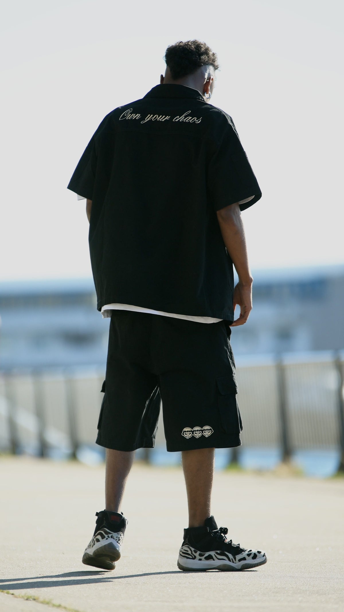 CAMISA SHORT SET BLACK