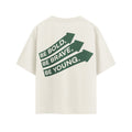 CAMISETA FLAG CREMA