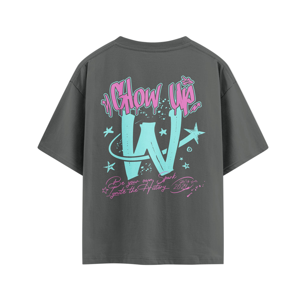 CAMISETA GRAFFITI GRIS