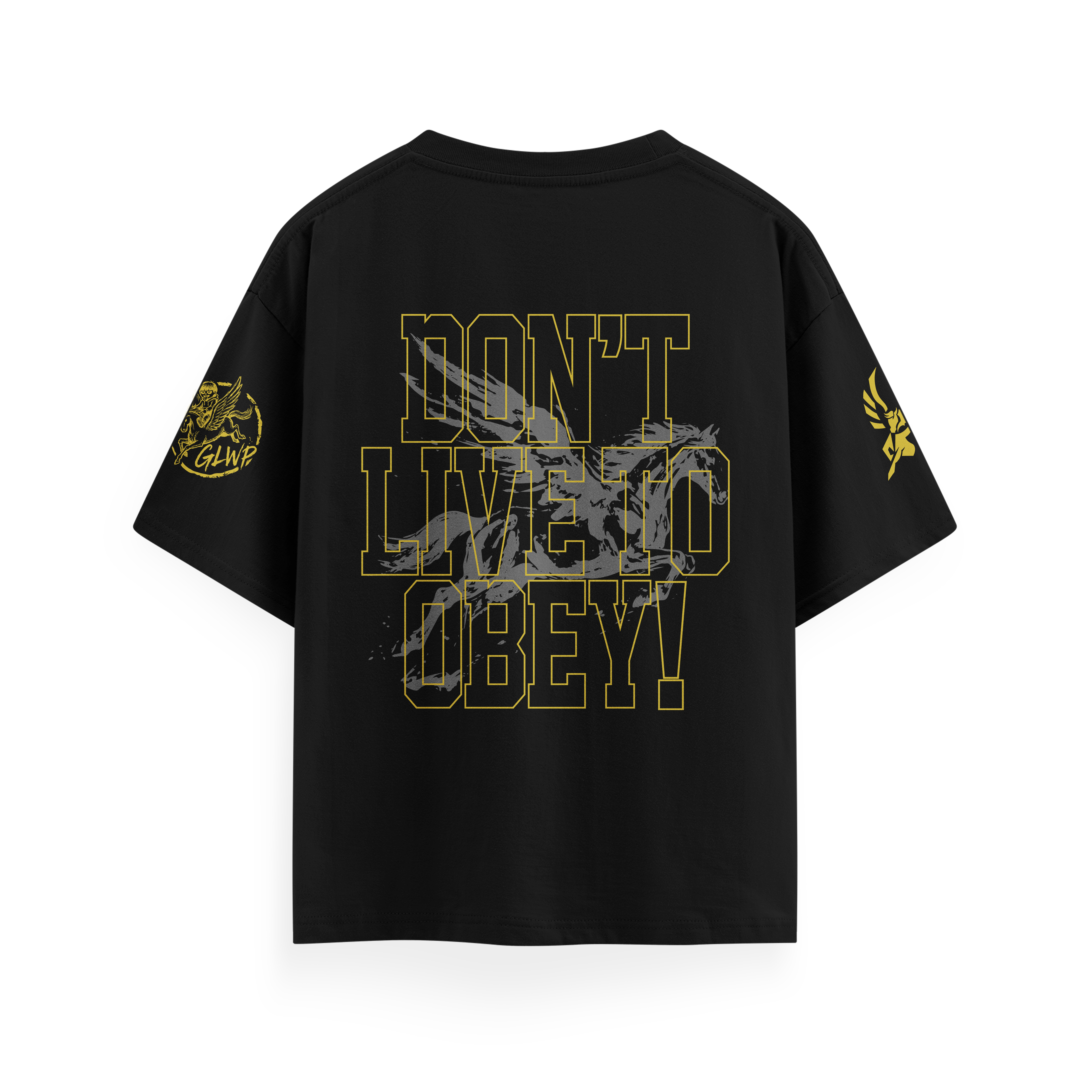 CAMISETA INDOMABLE NEGRA
