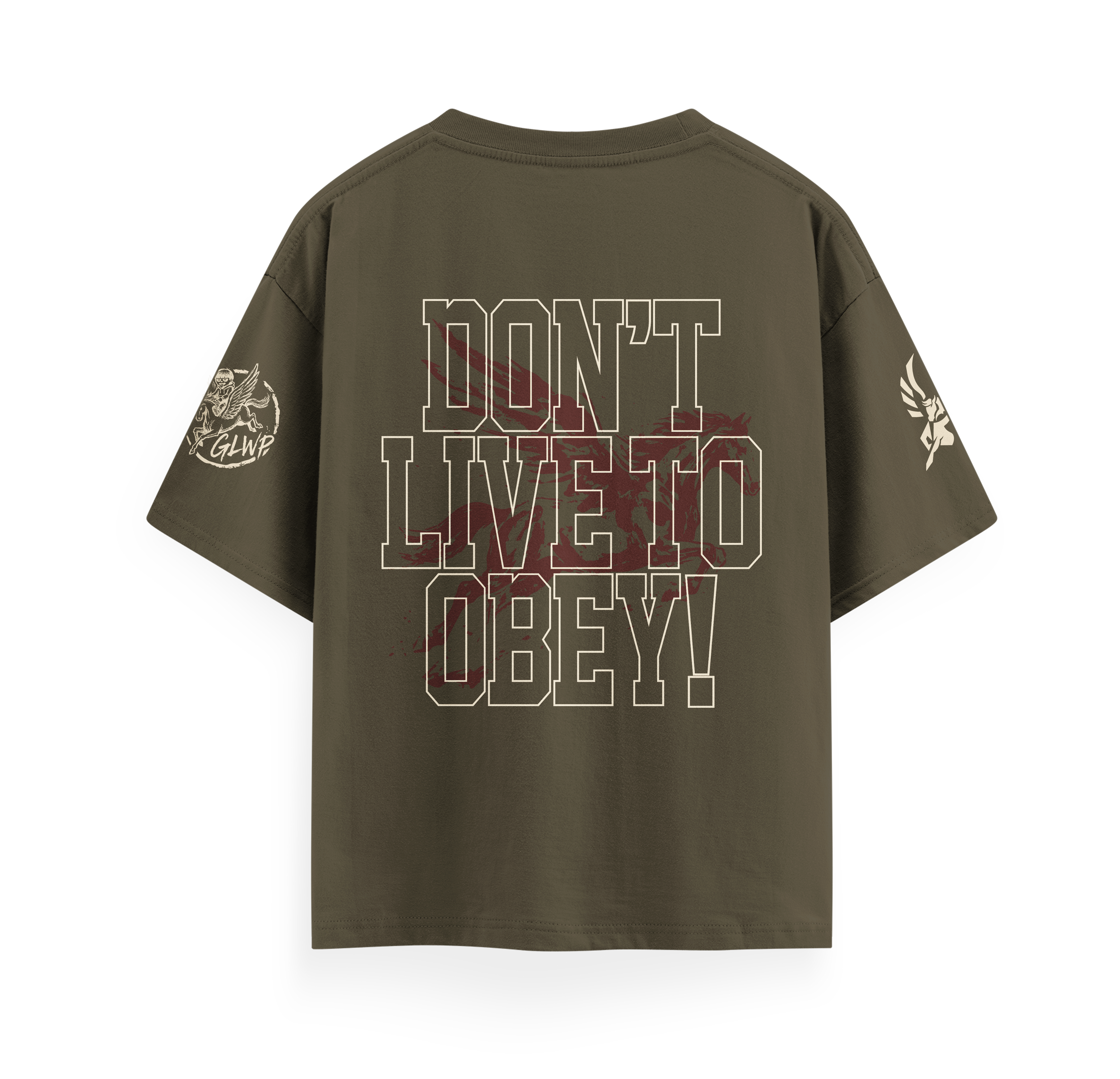CAMISETA INDOMABLE MARRON