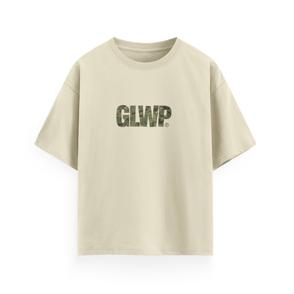 CAMISETA KID MILITARY CREAM
