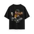 CAMISETA KID SKATER BLACK