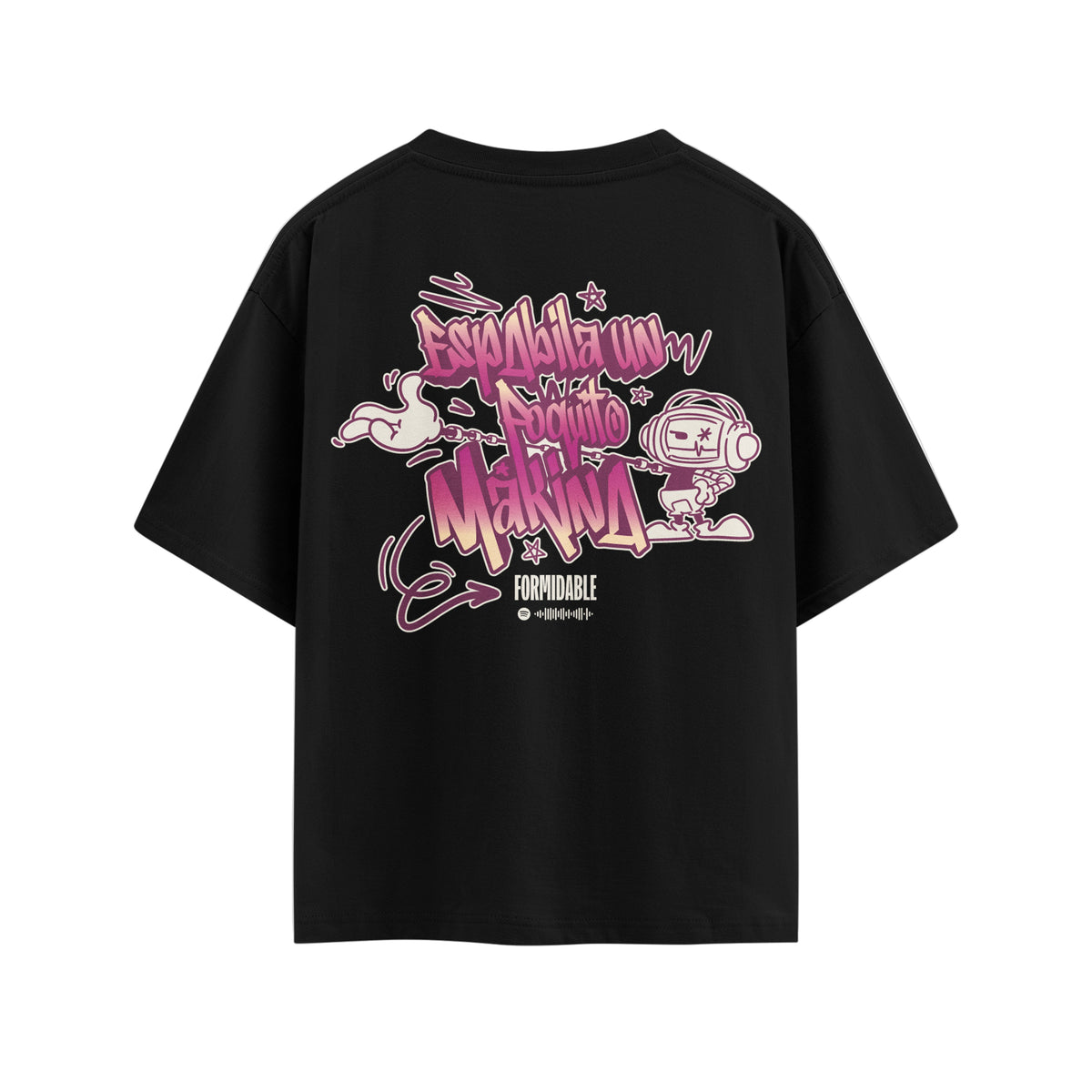 CAMISETA FORMIDABLE BLACK
