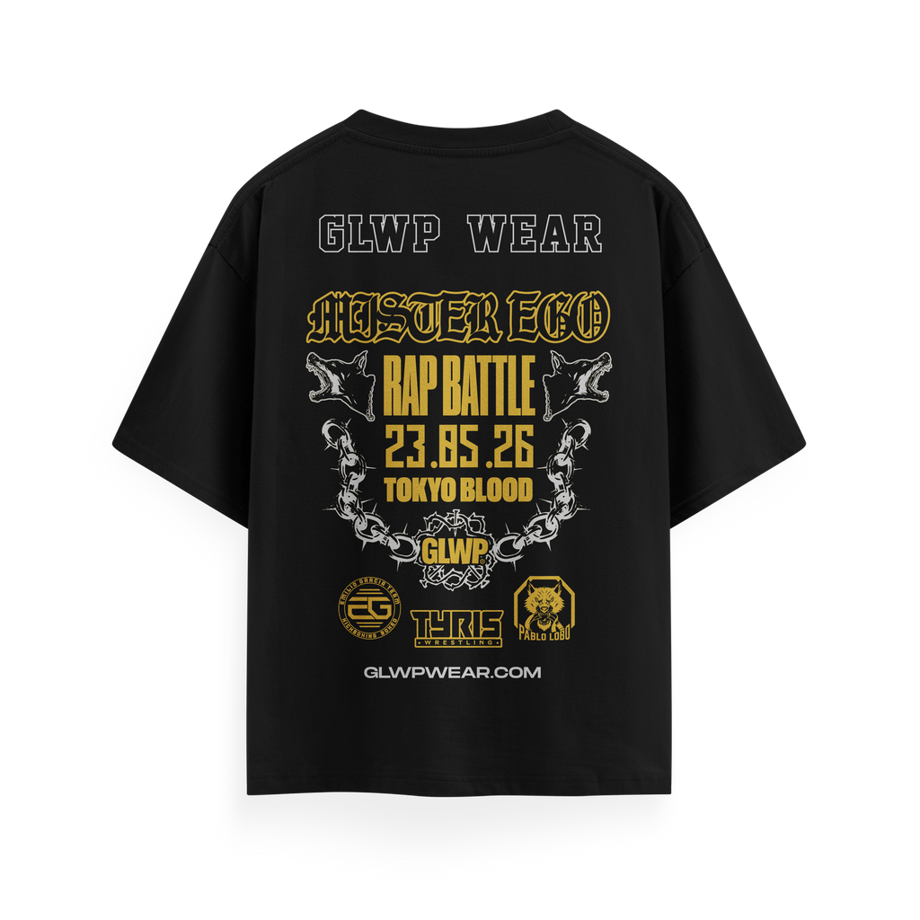 CAMISETA MISTER EGO DWT 4 NEGRA