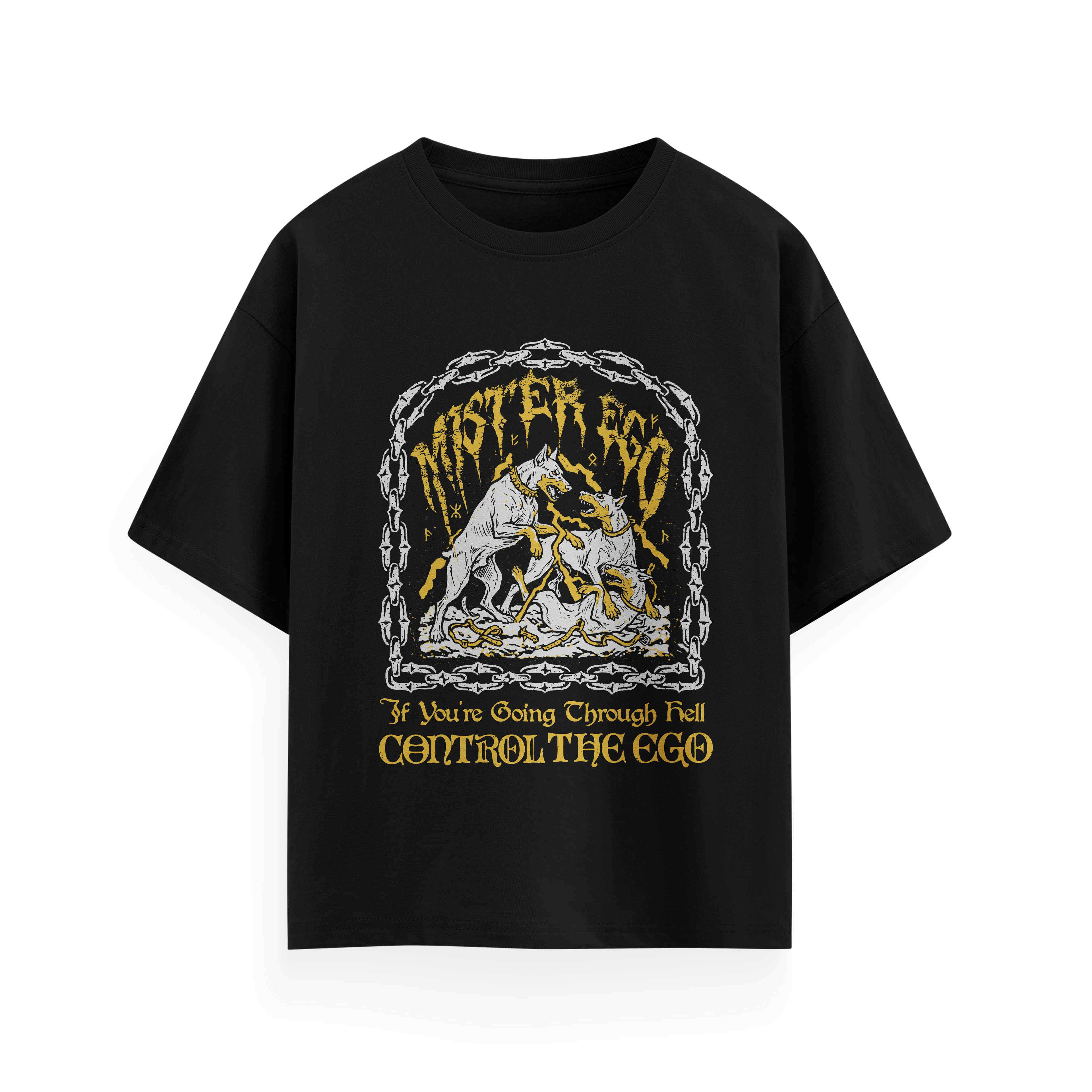 CAMISETA MISTER EGO DWT 4 NEGRA