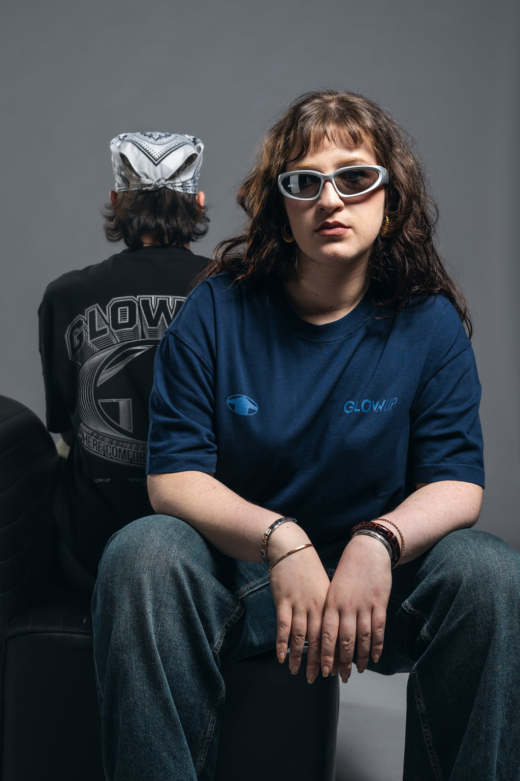 CAMISETA 3D AZUL