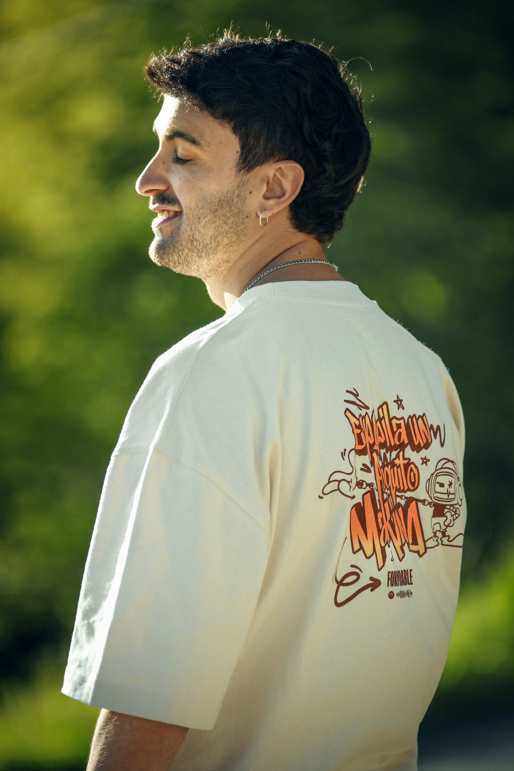 CAMISETA FORMIDABLE CREMA