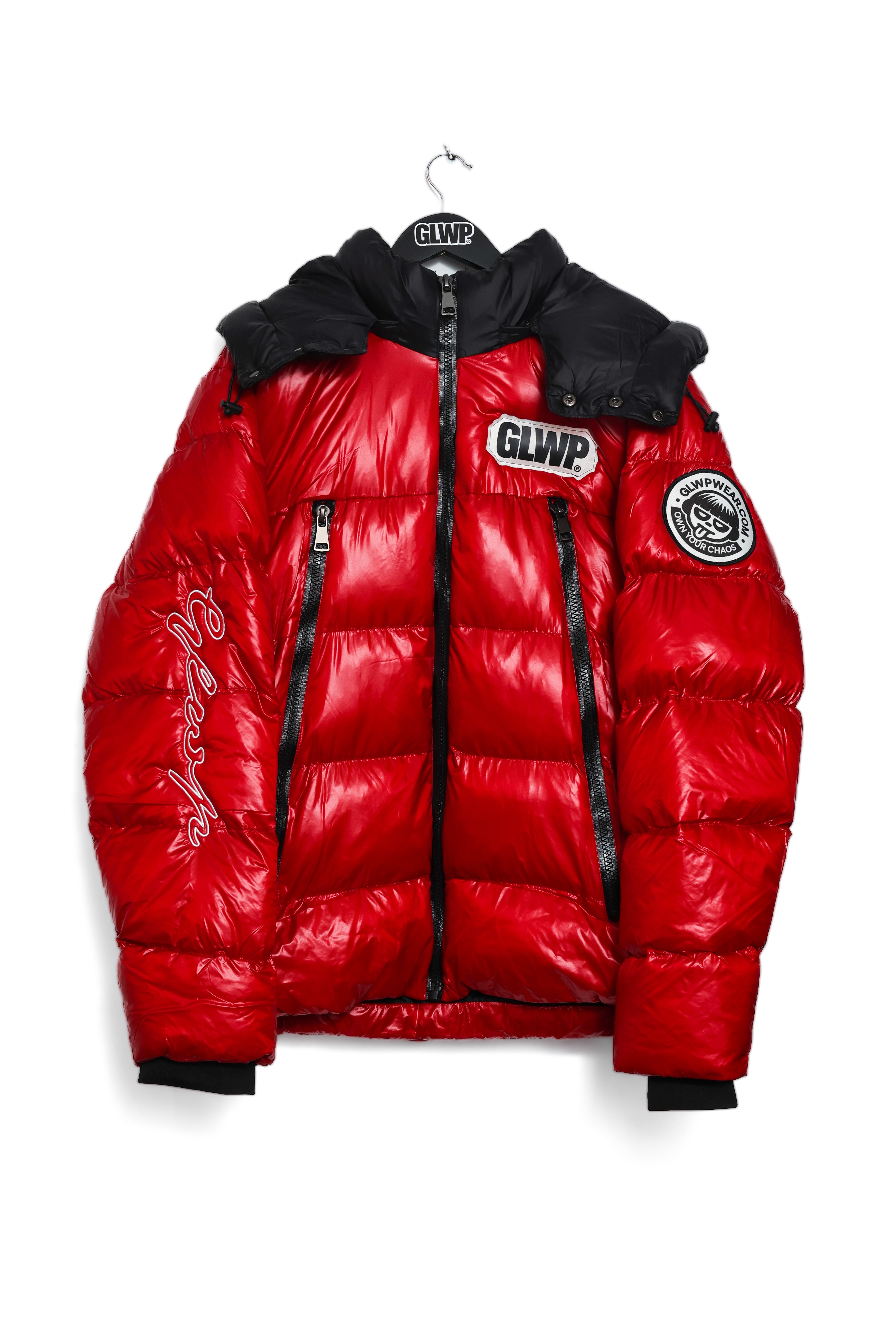 CHAQUETON PUFFER ROJO