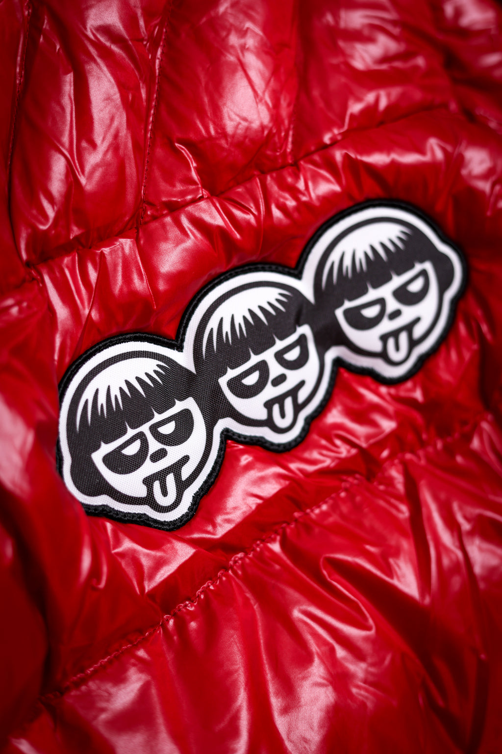CHAQUETON PUFFER ROJO