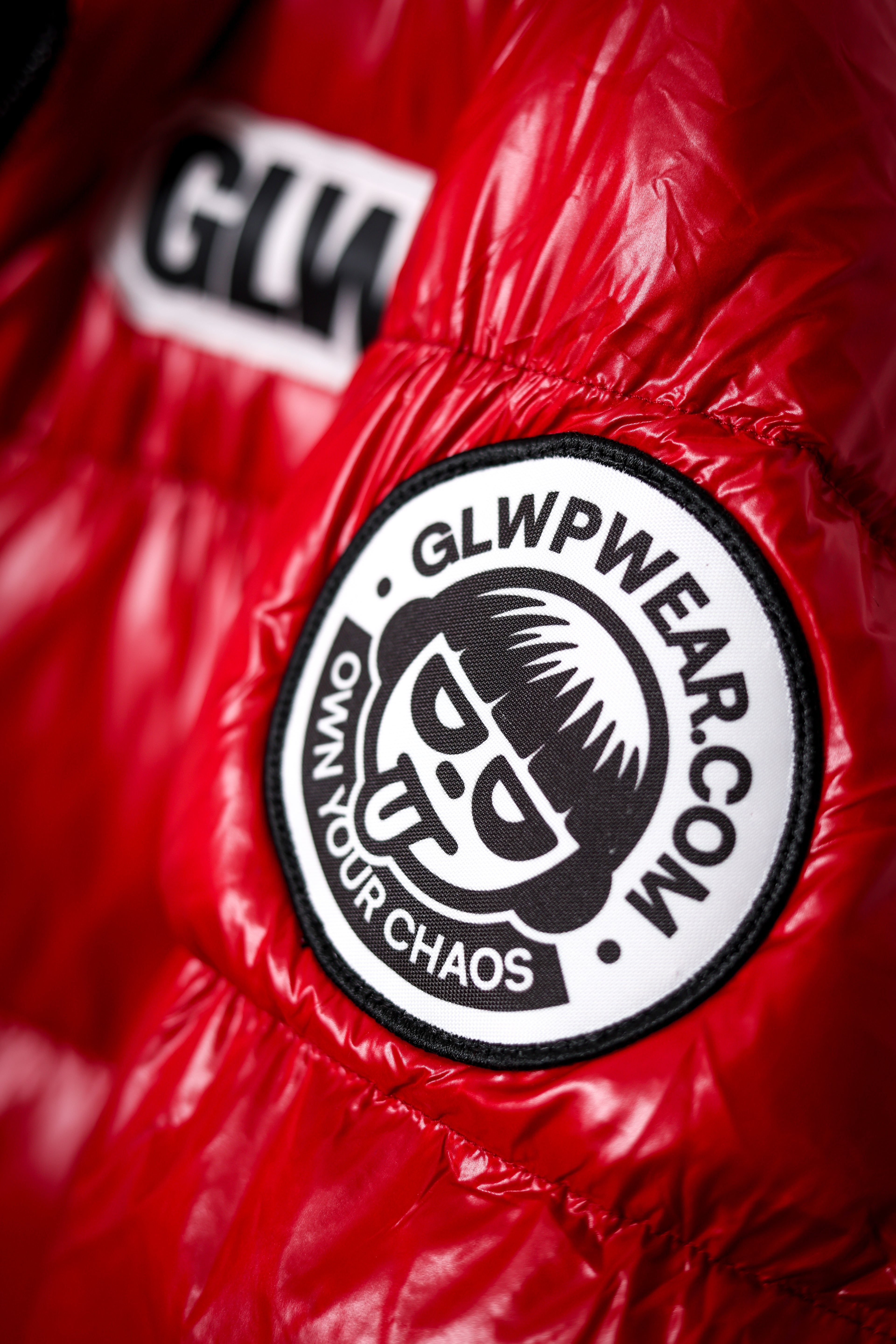 CHAQUETON PUFFER ROJO