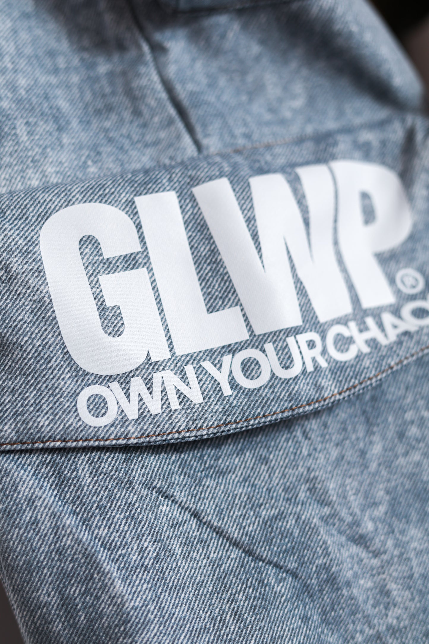 DENIM LOOK CARGO JOGGERS