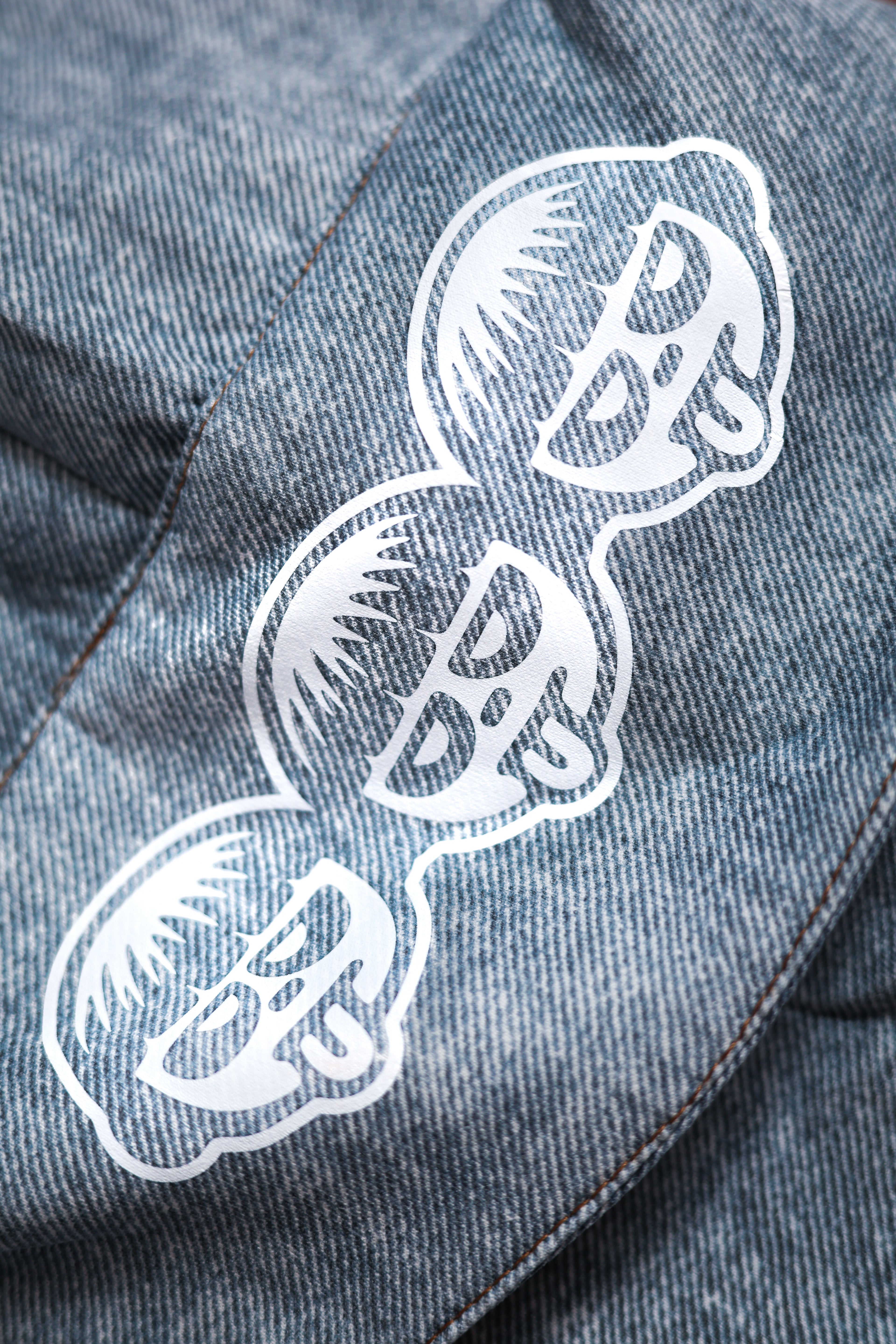 DENIM LOOK CARGO JOGGERS