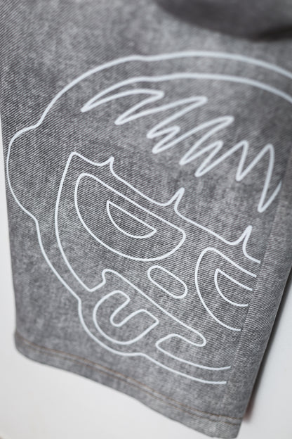 LIGHT GREY CARGO JOGGERS