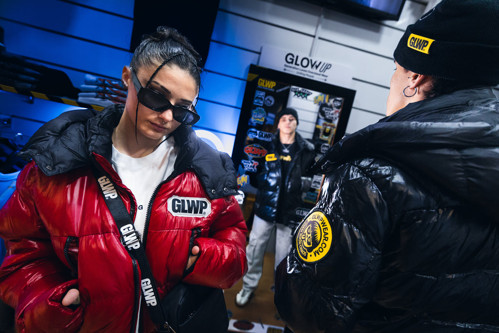 CHAQUETON PUFFER ROJO