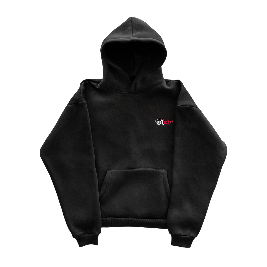 SUDADERA CROP BROTHERHOOD BLACK