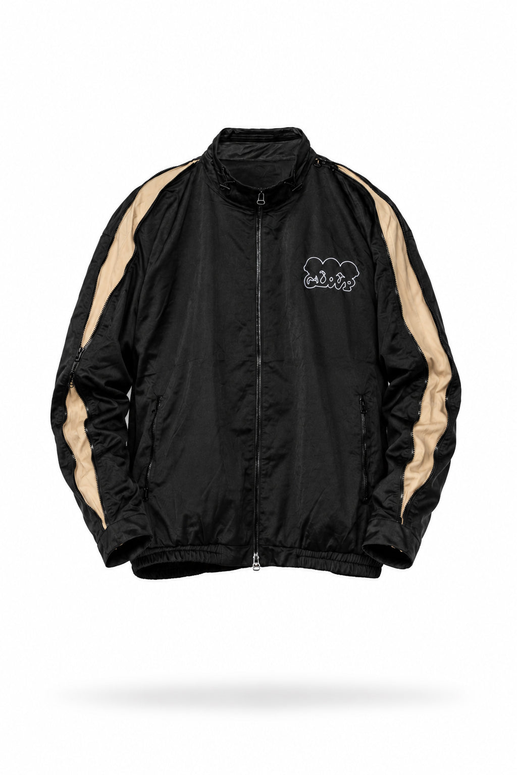 TRACKSUIT CORTAVIENTOS NEGRO