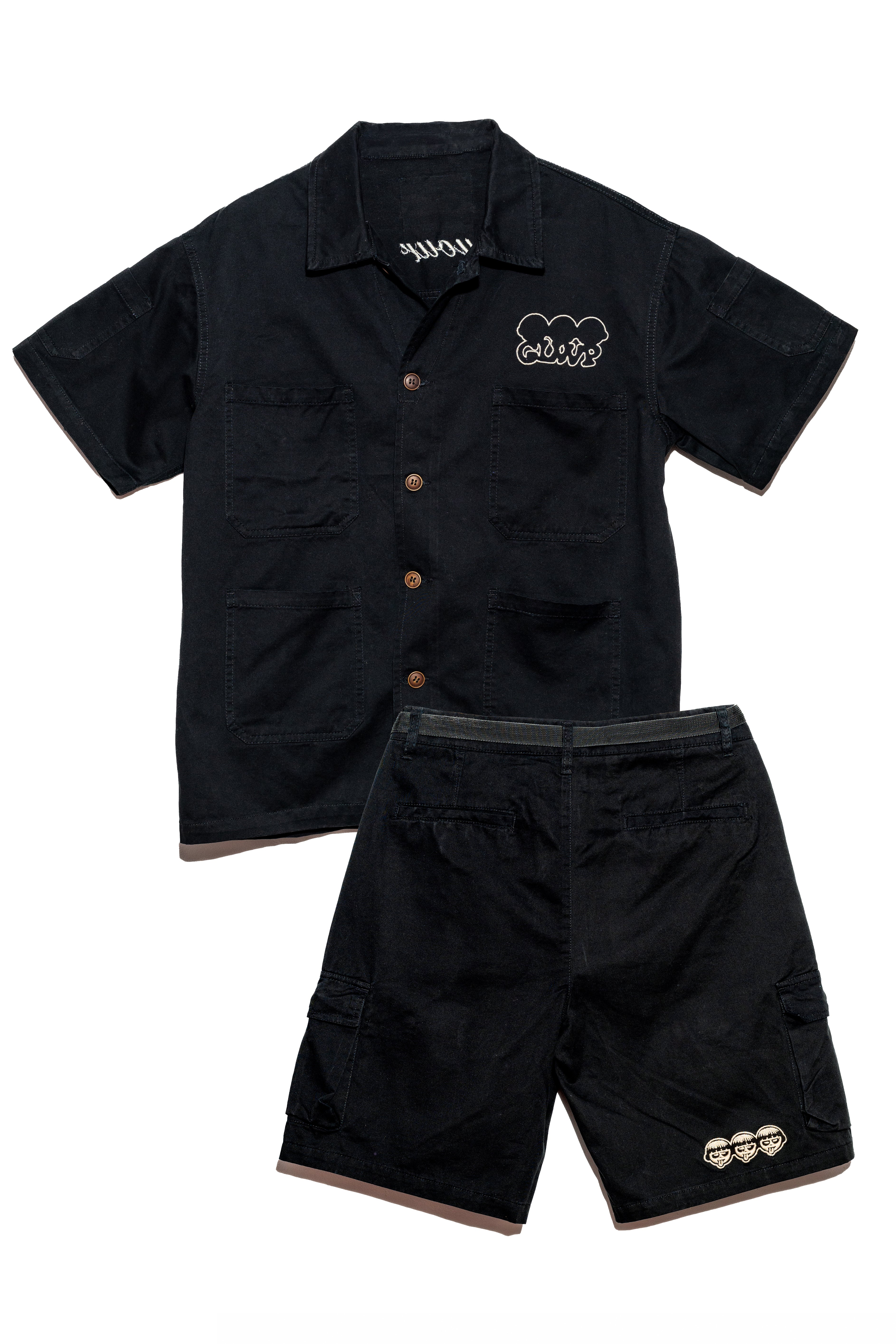 SHORT SET NEGRO