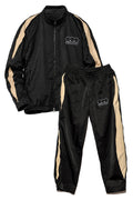 TRACKSUIT CORTAVIENTOS NEGRO